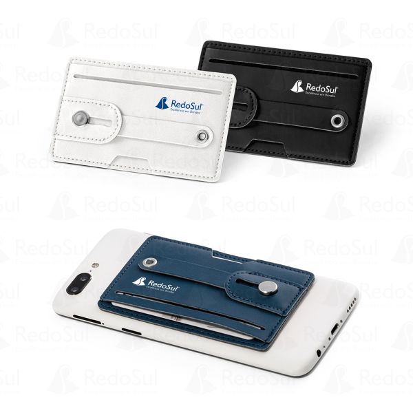 Porta Cartão Personalizado com bloqueio RFID.